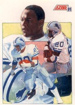 Barrynders Detroit Lions 1991 Score NFL The Leader #663